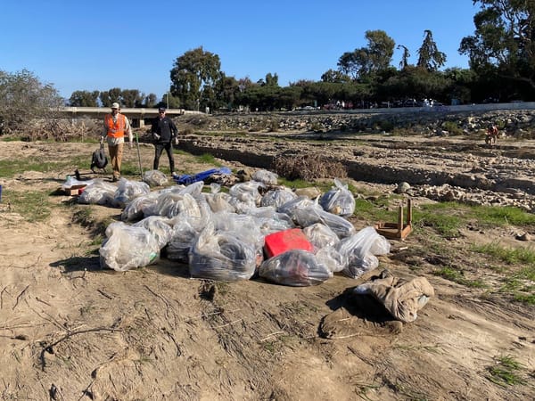 Ventura Land Trust Clear Lower Ventura River of Trash